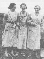 Edel Quinn with Muriel Wailes and another legionary